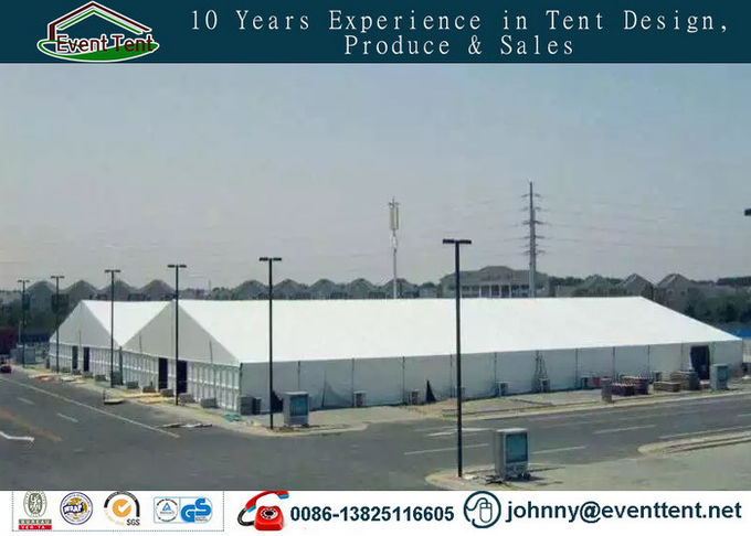 grande tenda di nozze della struttura dell'ABS della parete della tenda bianca dura di alluminio della festa nuziale